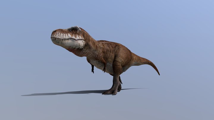 Walking T-Rex (Prehistoric Planet) 3D Model