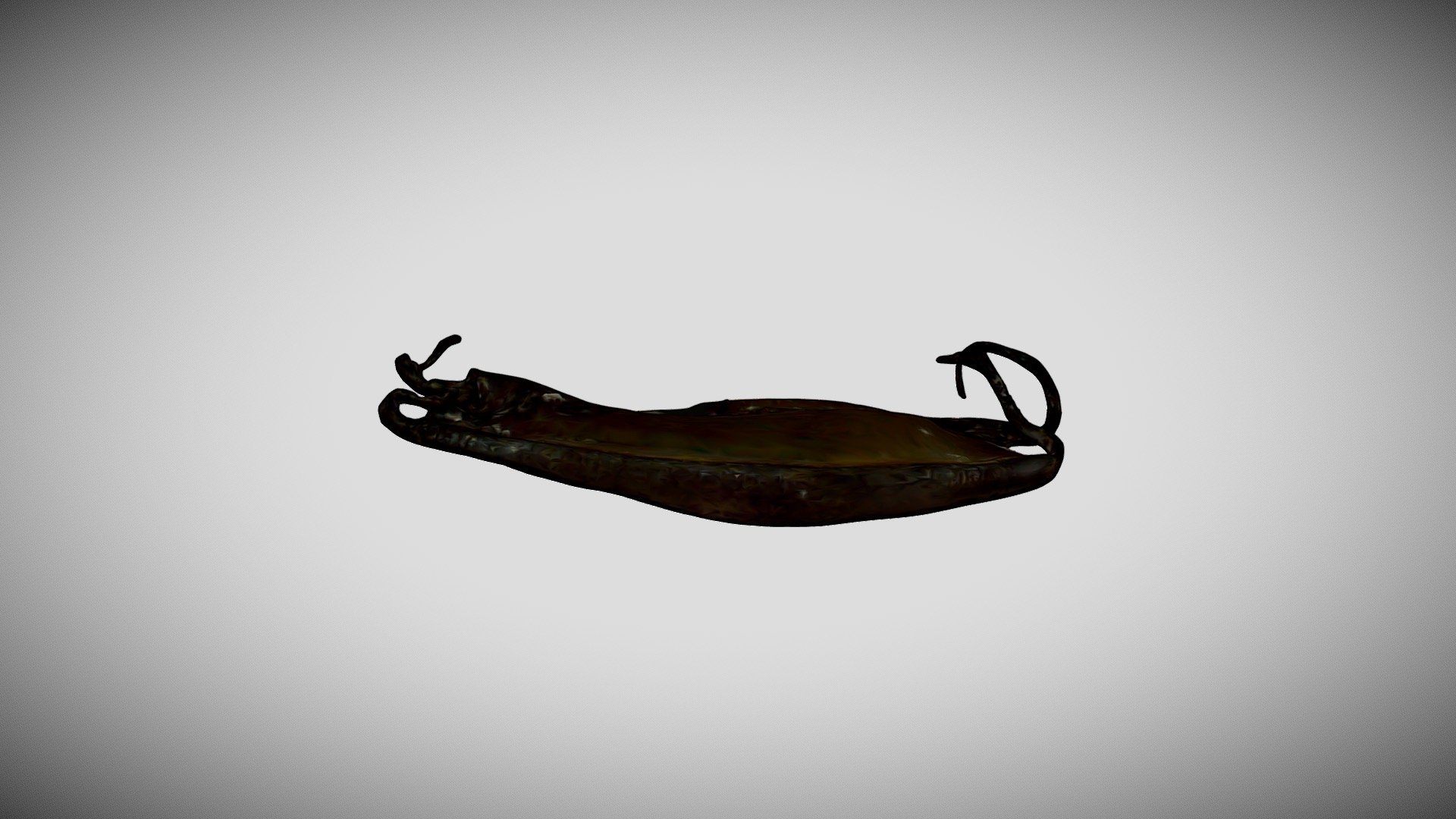 Capsule d'oeuf de grande roussette - Île Molène — Sketchfab embed 3D viewer