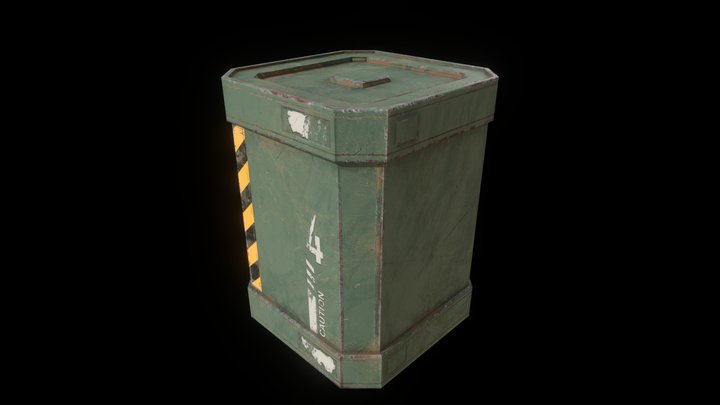 Tank_low 3D Model