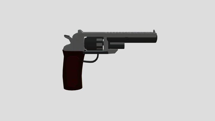 revolver 3D Model