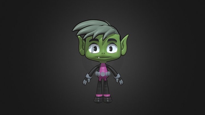 Beast Boy 3D Model