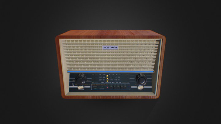 Noizzy Box Retro 3D Model