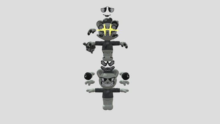 Flippy (FNF) 3D Model