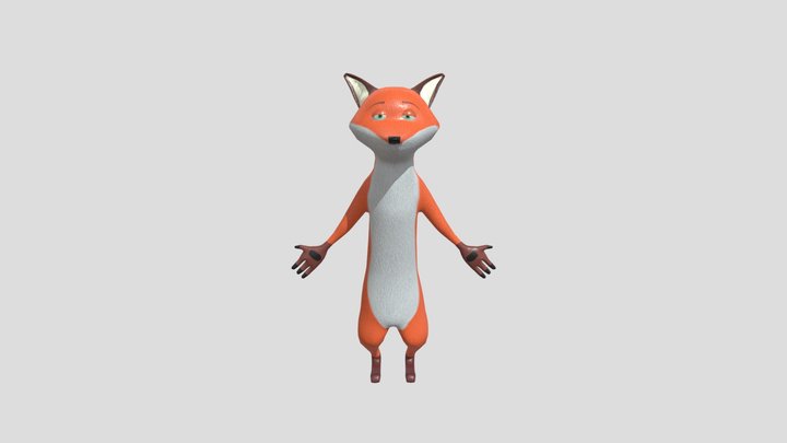 Zorro - 3D character 3D Model