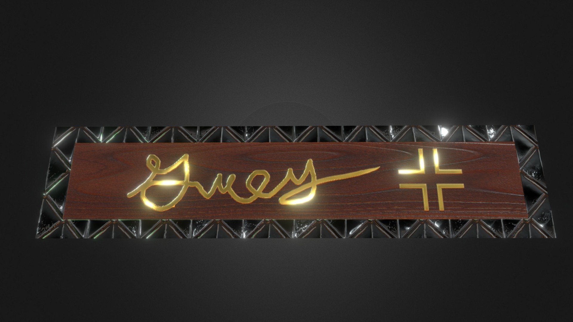 Grey Gretler - Name Plate