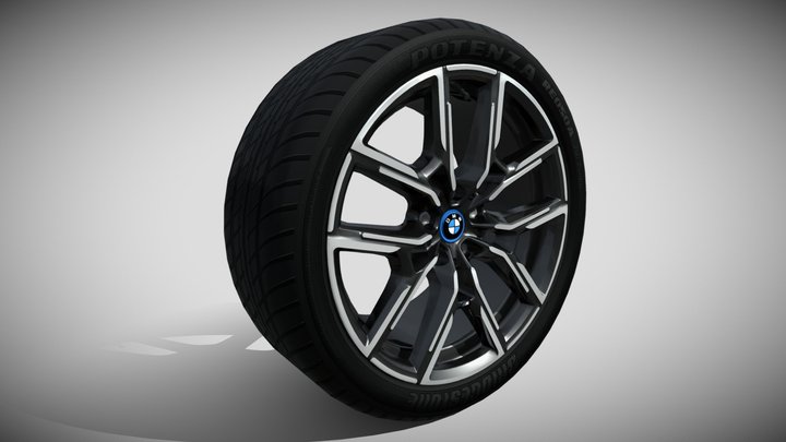 BMW Wheel 19inch model 859 3D Model