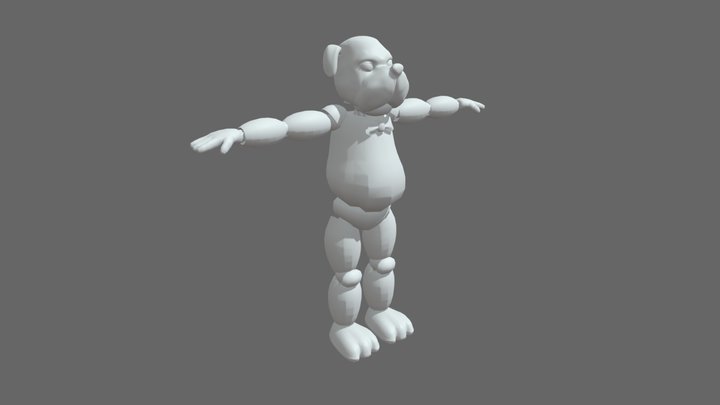 FNAF Dog 3D Model