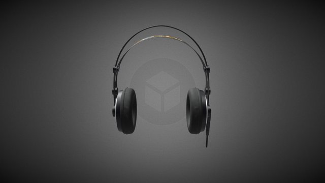 AKG K 240 Headphones 3D Model