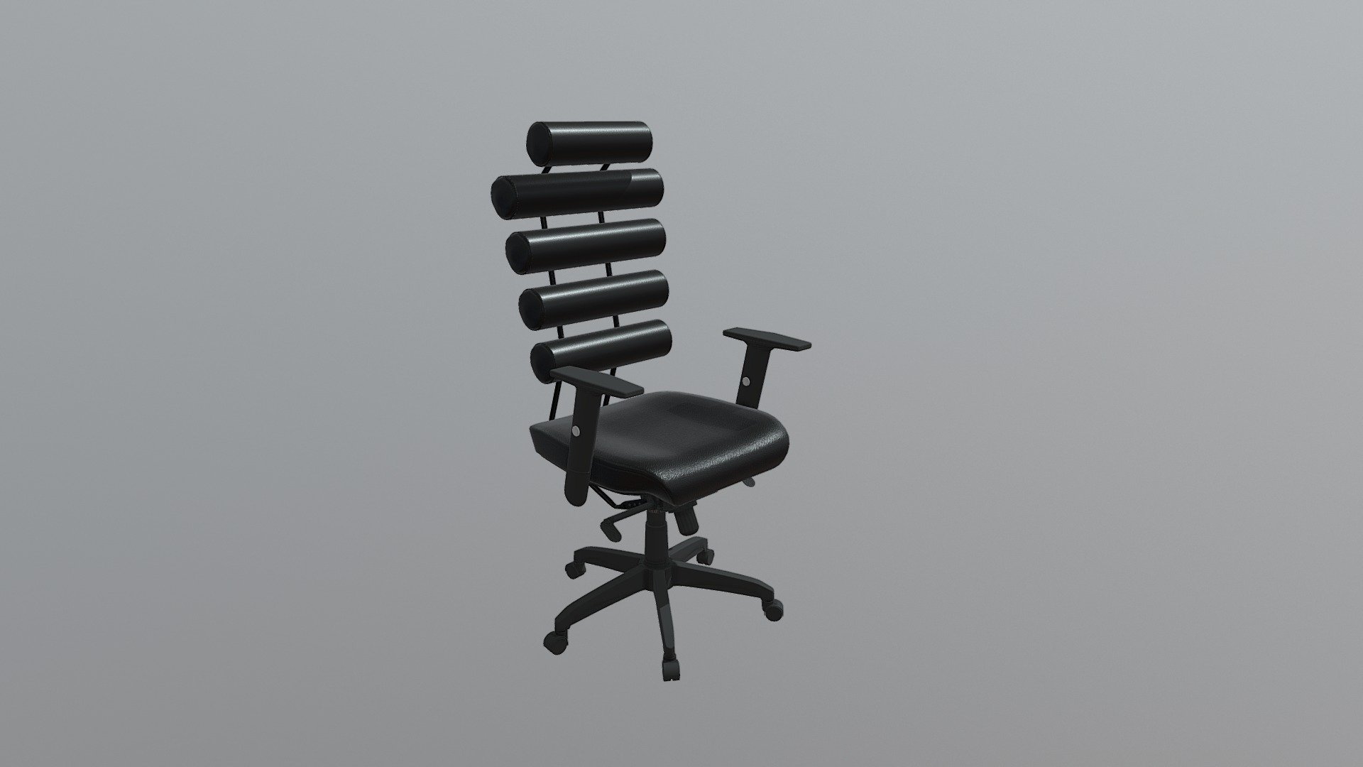 ZUO Unico Black Office Chair 205050 - The Home Depot