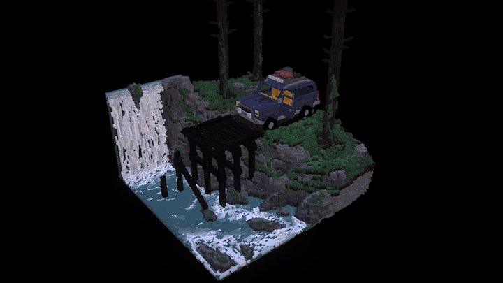 Road's Out 3D Model