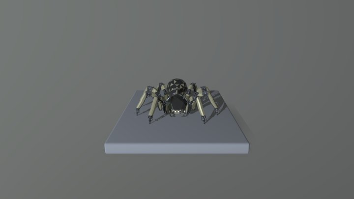 Meh-spider (CA draft) XYZ School 3D Model
