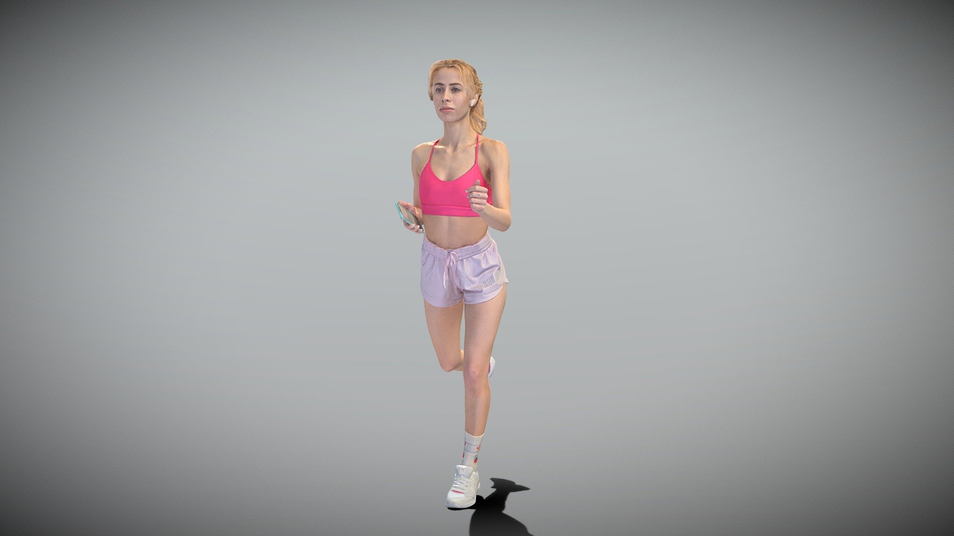 Attractive young woman running 334 - Buy Royalty Free 3D model by  deep3dstudio (@deep3dstudio) [00f1d54]