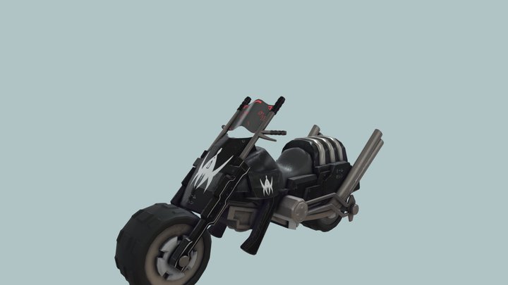 Motorbike 3D Model