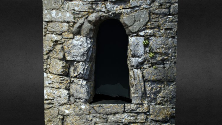 Aghagower - Round Tower Doorway – Kostenloses 3D-Modell STL