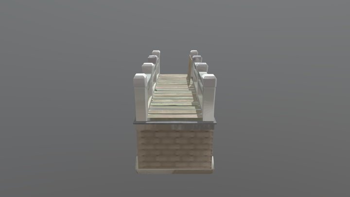 Old Bridge 3D Model