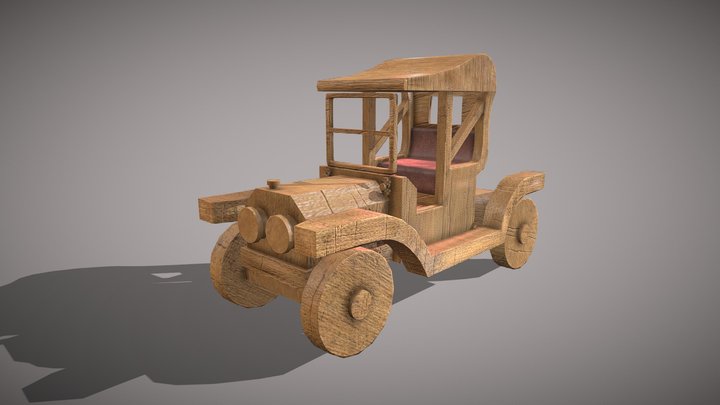 Wooden Toy Car