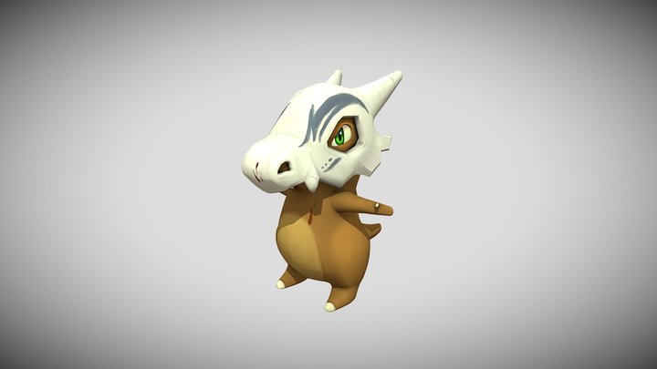 Cubone 3D Model