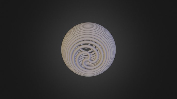 יצירת סקיצה תלת ממד ממפגש בין גופים 3D Model