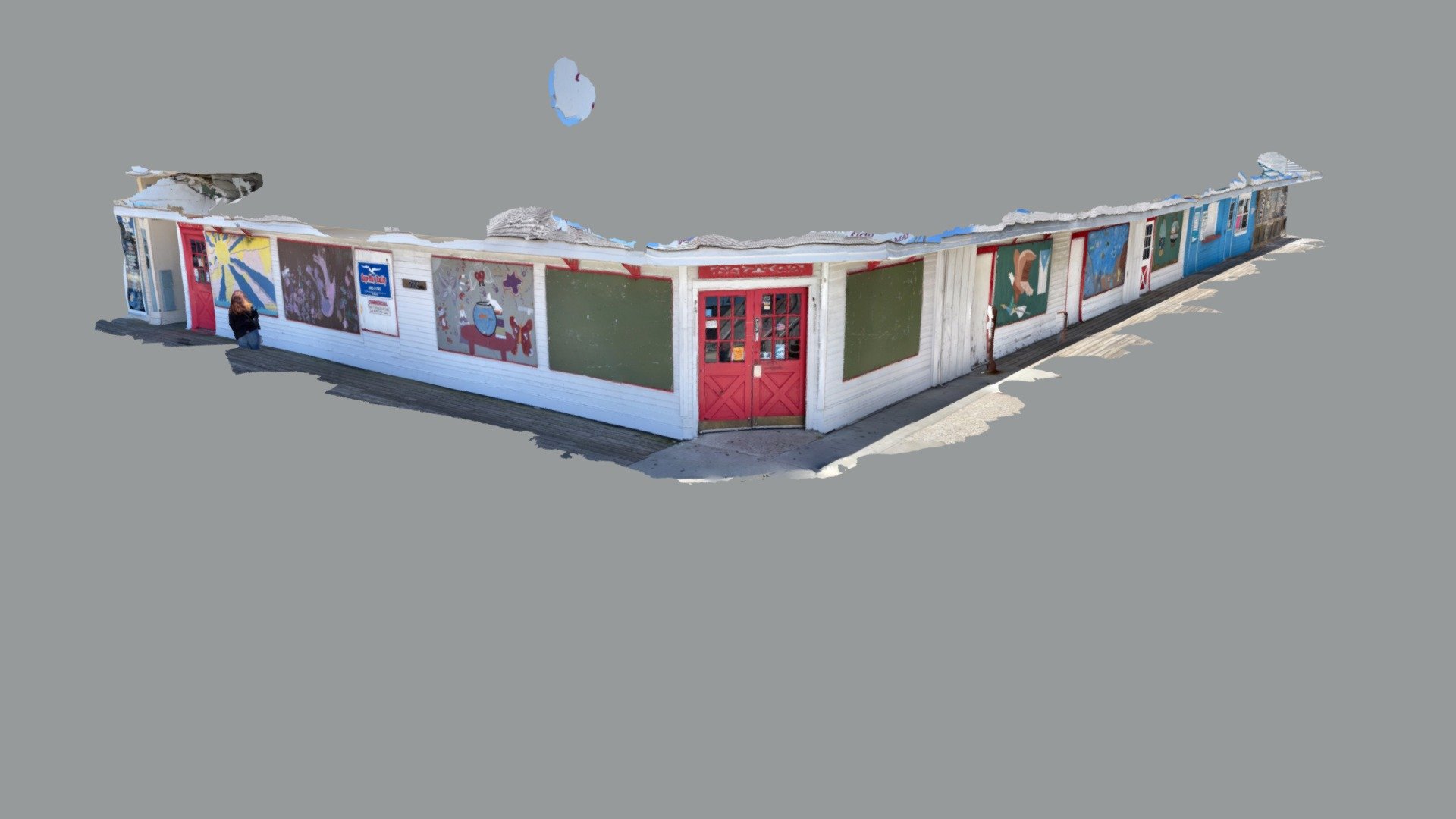 The Beachside facade  — Cape May — May 2021
