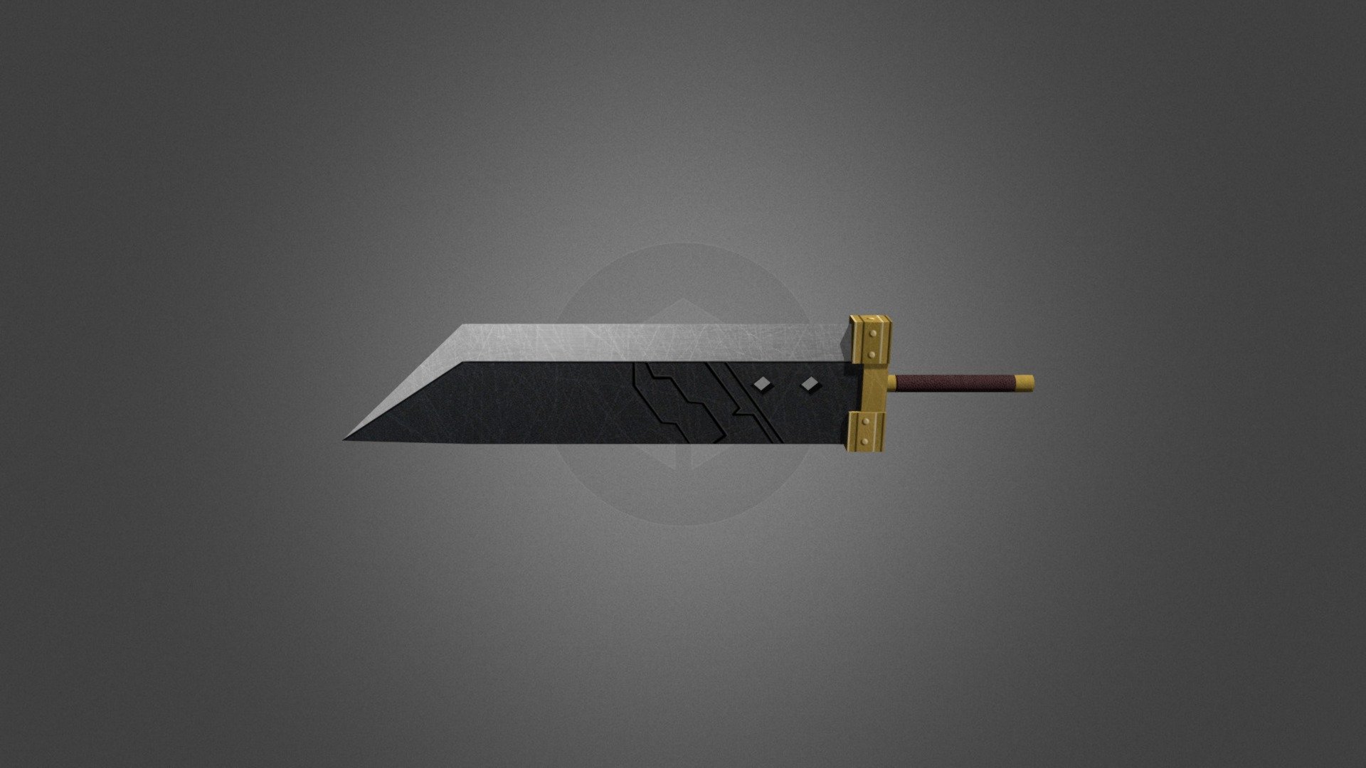 Buster Sword Final Fantasy 7 - 3D model by kurnach [00f5ca0] - Sketchfab