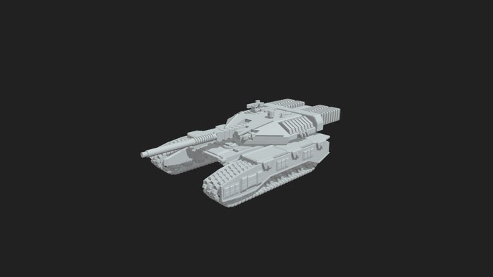 T-15 Stormrunner Tank, Solar Systems Federation 3D Model