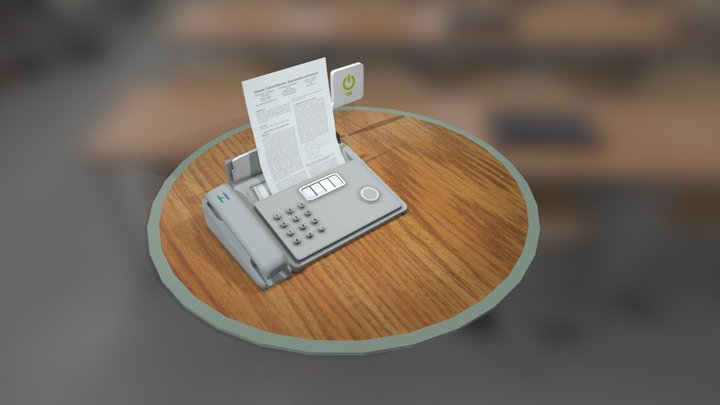 machine faximile [by Numiteg] 3D Model