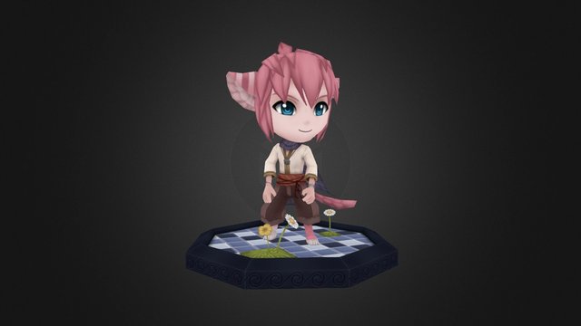 Mini 3D Fulbert 3D Model