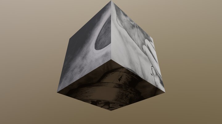 Cube_spin_1Ablend 3D Model