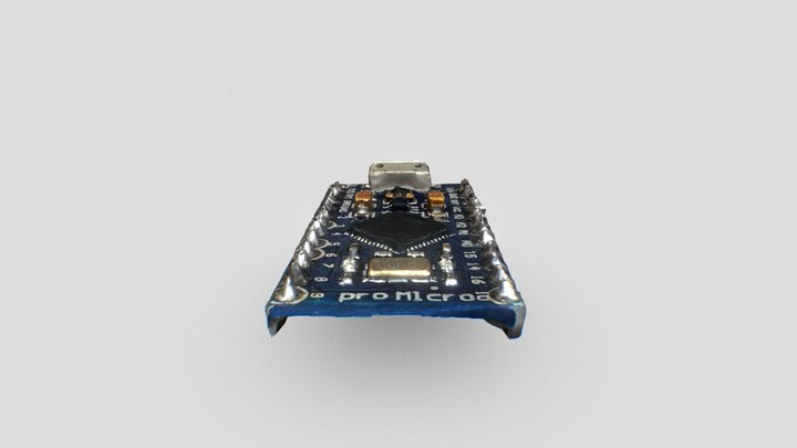 Arduino Pro Micro 3D Model