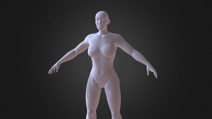 Lucy Liu Basemesh 3D Model