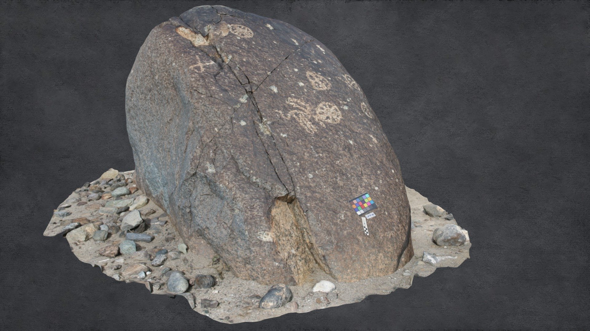 Rock Carving at Chilas 15 (Rock 44) - 3D model by cvlablums [00f8452 ...