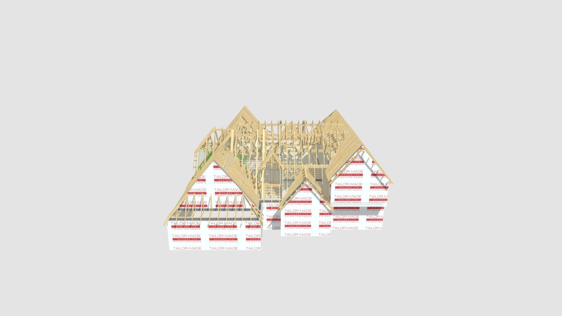 See Trusses and Posi-Joists in Use! — Sketchfab embed 3D viewer
