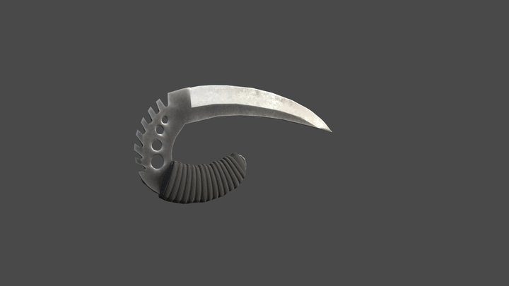 Model Knife 3D Model