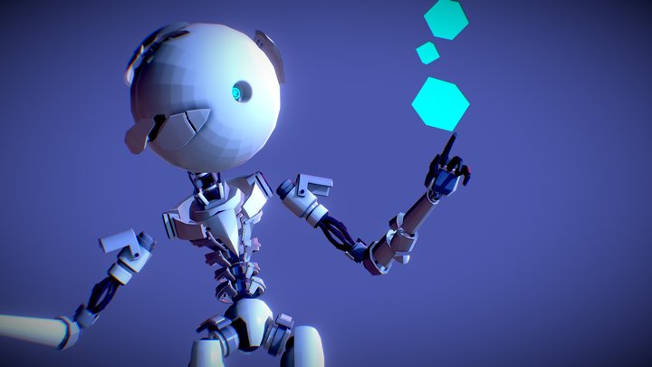 MoonMecha 3D Model