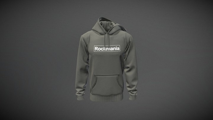 3D Hoddie Model 3D Model