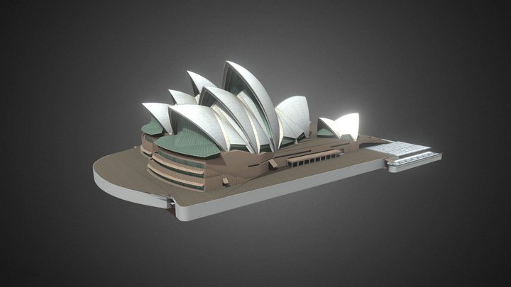 Sydney Opera House - 3D model by CyArk [00f98d9] - Sketchfab