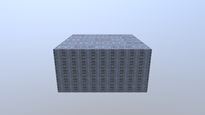 SciFi_Building2 3D Model