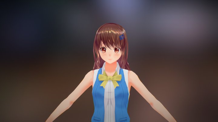 Tokino Sora (origin) 3D Model