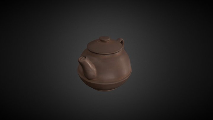 Chinese Tea Pot 3D Model