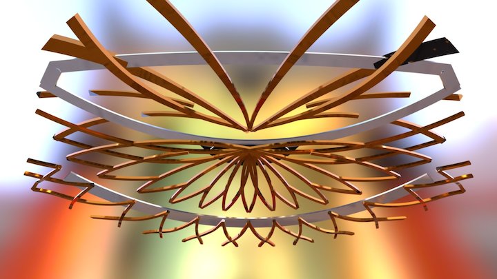 OCEC Auditorium Ceiling Project 3D Model