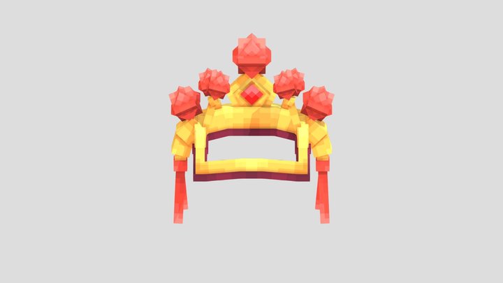 Hat – Ceremonial Crown | Set – Peking Opera 3D Model