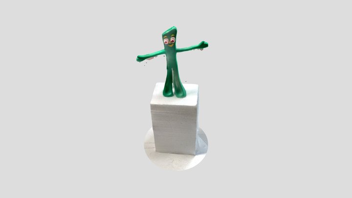 EzraRoyce_Gumby_Arkit 3D Model