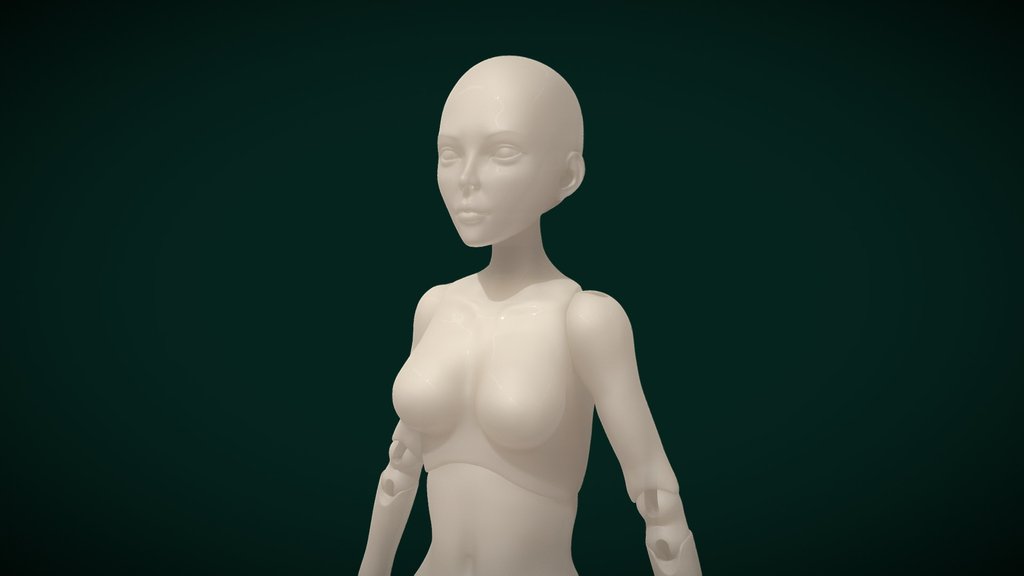 Doll Study - A 3D model collection by Clara (@dcosmiley) - Sketchfab