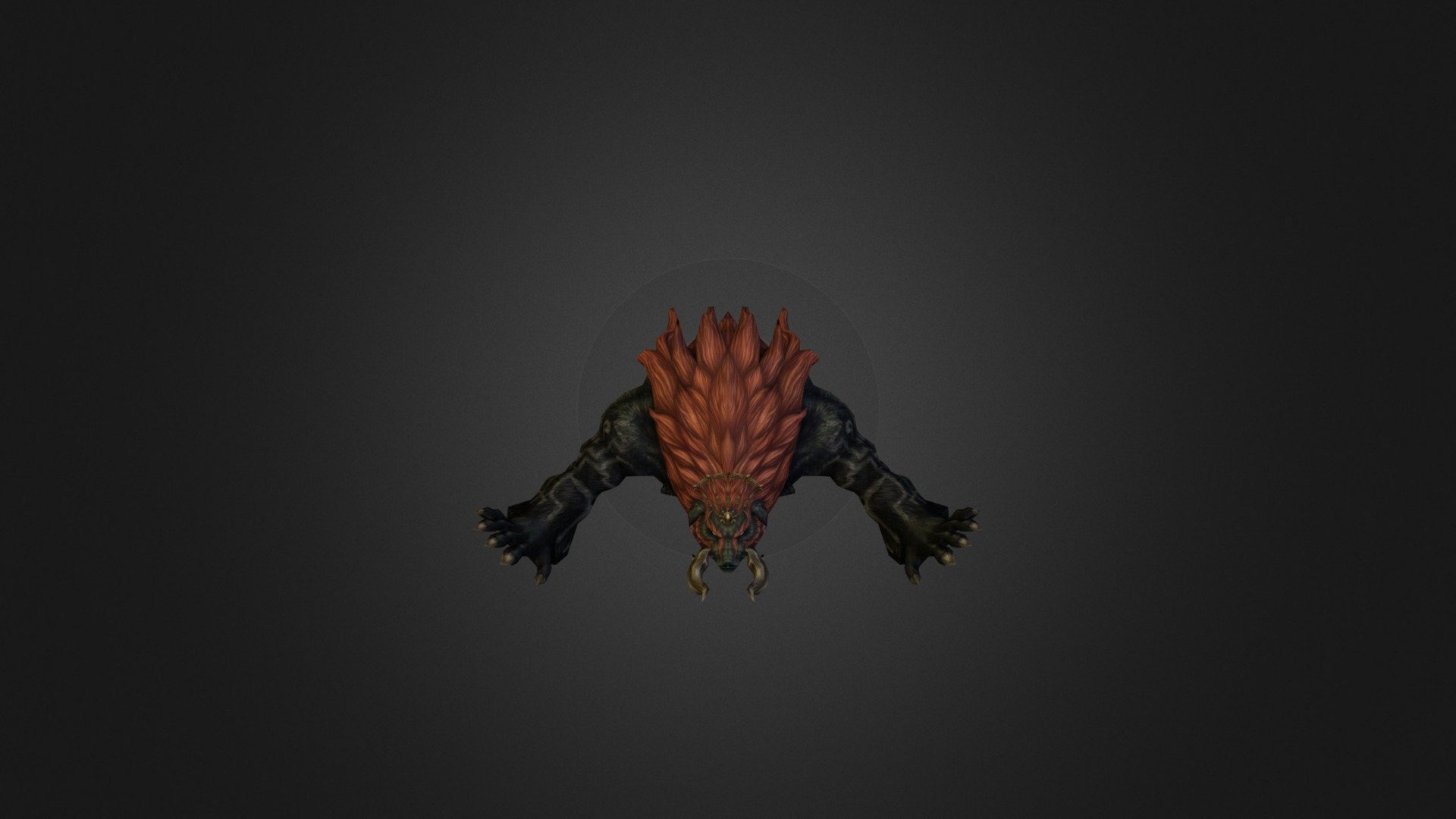 Legend Of Zelda Twilight Princess - Ganon - 3D model by emberdragon