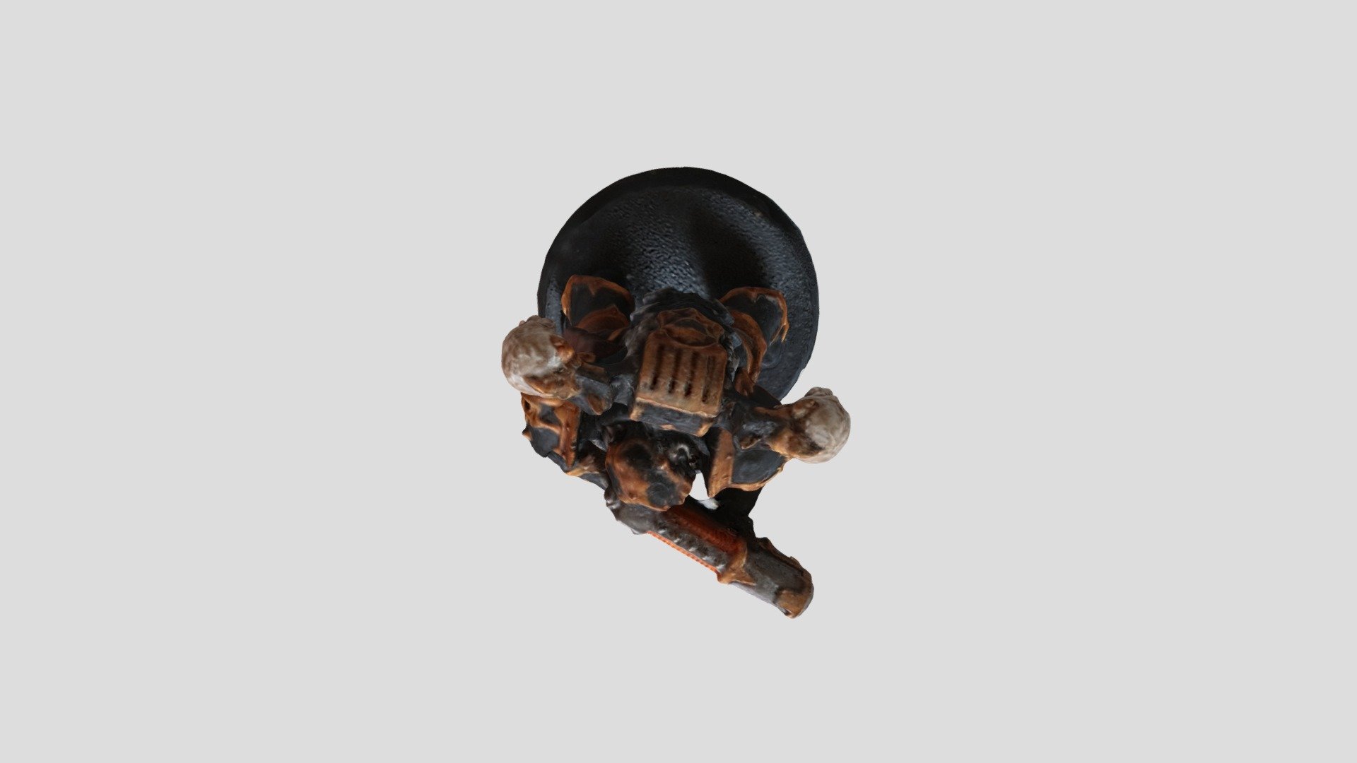 Chaos Space Marine with Plasma Rifle
