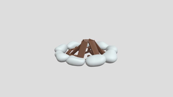 Campfire 3D Model