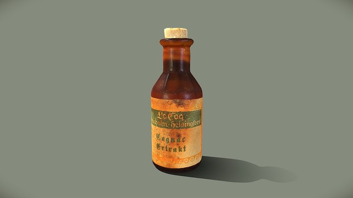 Le Coq - Cognac extract – Modèle 3D gratuit STL