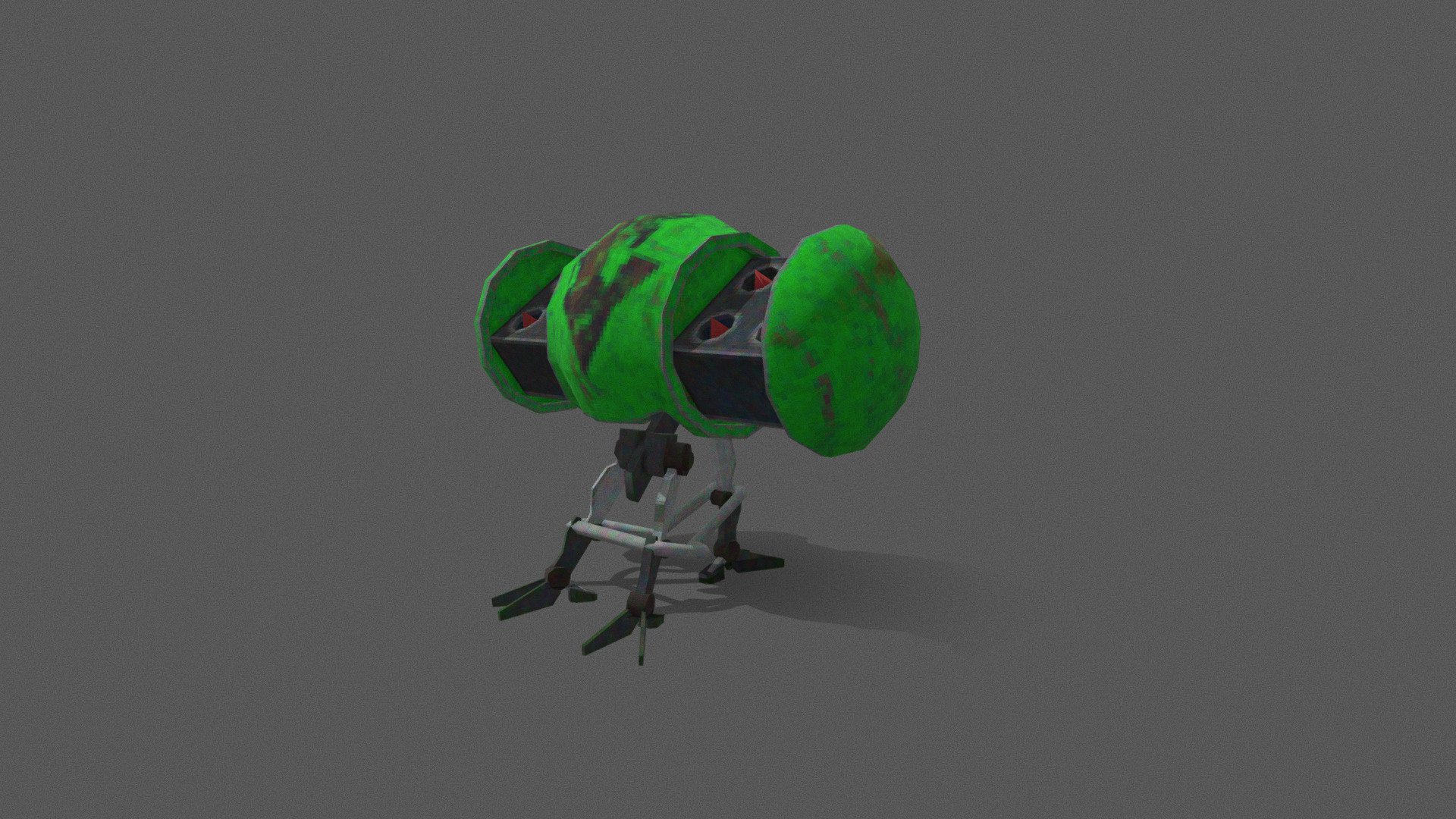 Rocket_turret_anim - 3D model by efforya [00fd4b4] - Sketchfab