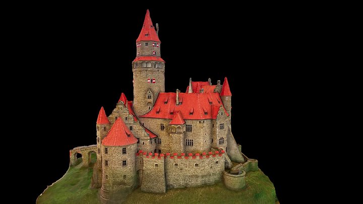 Bouzov Castle 3D Model