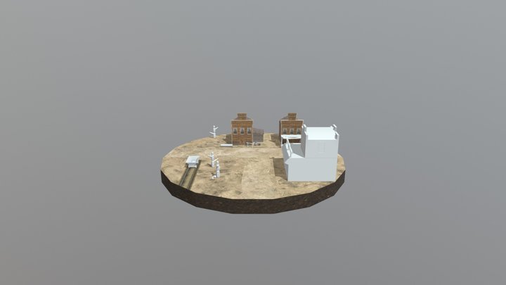 Western Diorama (work in progress) 3D Model
